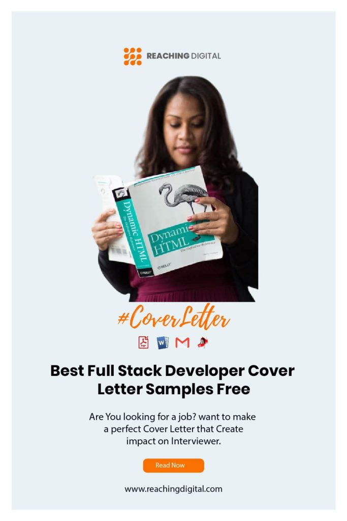 Full Stack Web Developer cover Letter