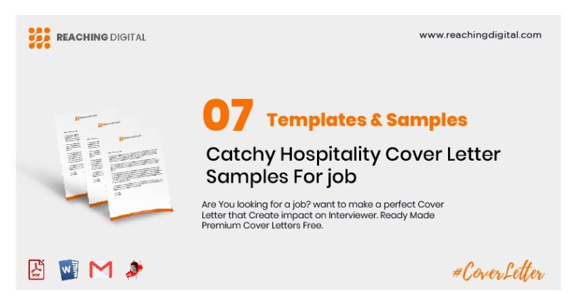 Hospitality Cover Letter