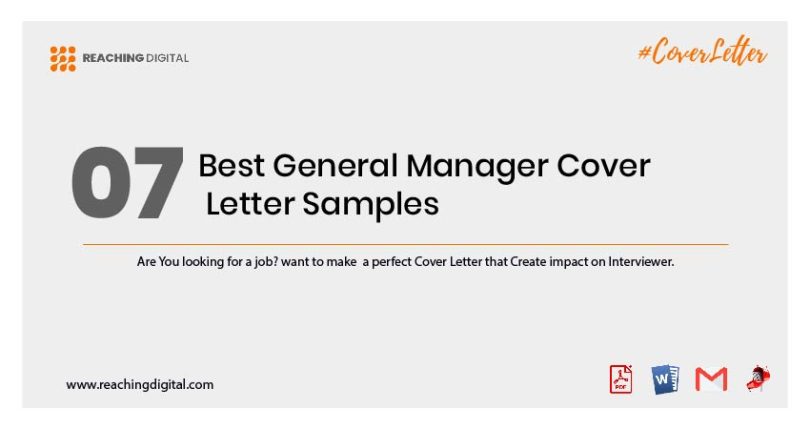 07 Best General Manager Cover Letter Samples Reaching Digital   Hotel General Manager Cover Letter 810x429 