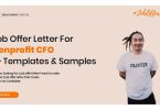 Job Offer Letter For Nonprofit CFO