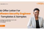 Job Offer Letter For Software Security Engineer