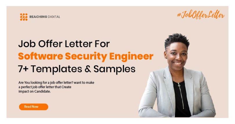 Job Offer Letter For Software Security Engineer