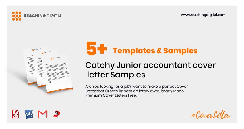 junior accountant cover letter template