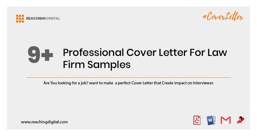 Law Firm Cover Letter Sample