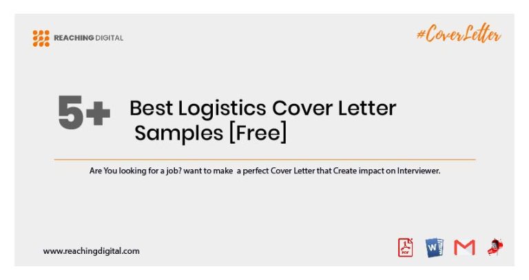 cover letter examples for logistics position