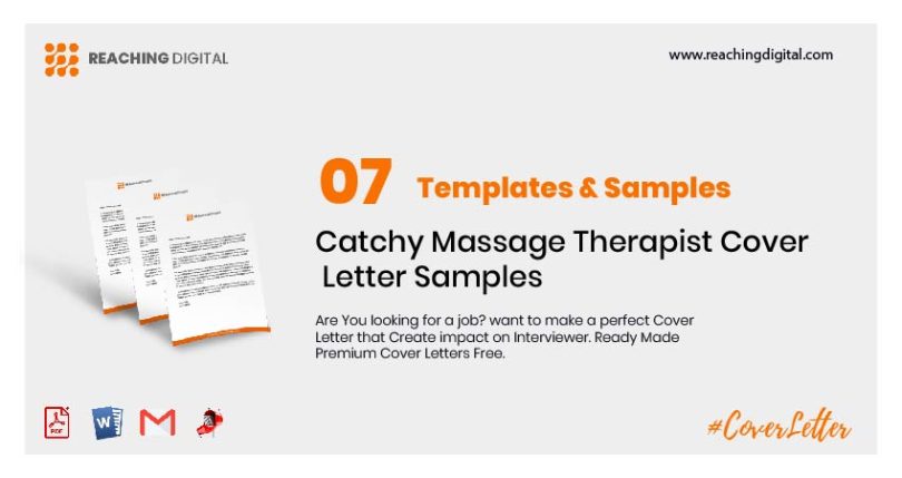 Massage Therapist Cover Letter