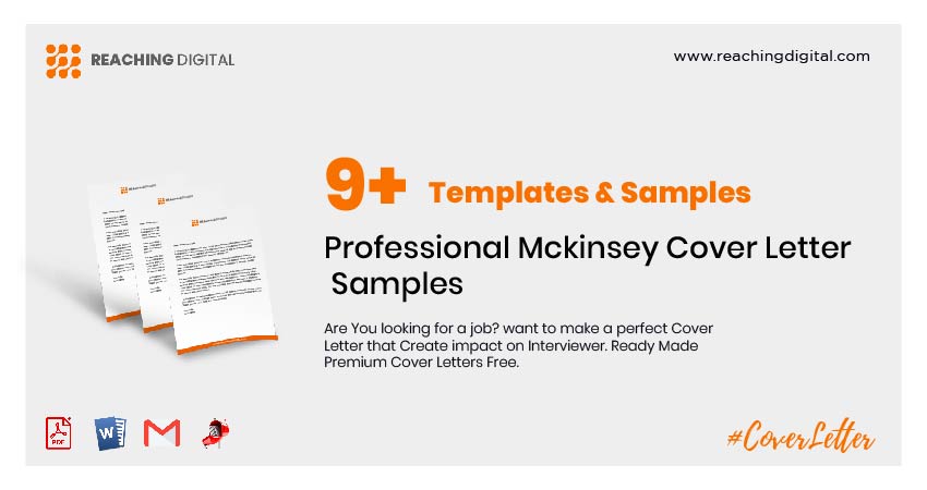 mckinsey and company address cover letter
