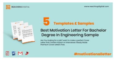 Motivation Letter For Bachelor Degree In Engineering