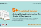 Motivation Letter For German Student Visa