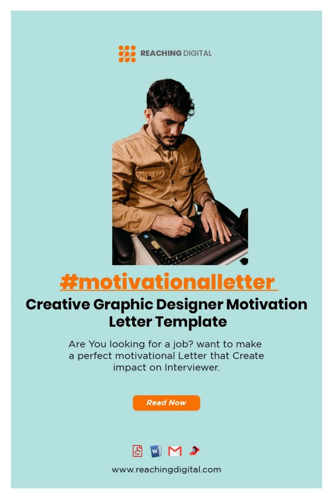 Motivation Letter For Graphic Designer Vacancy
