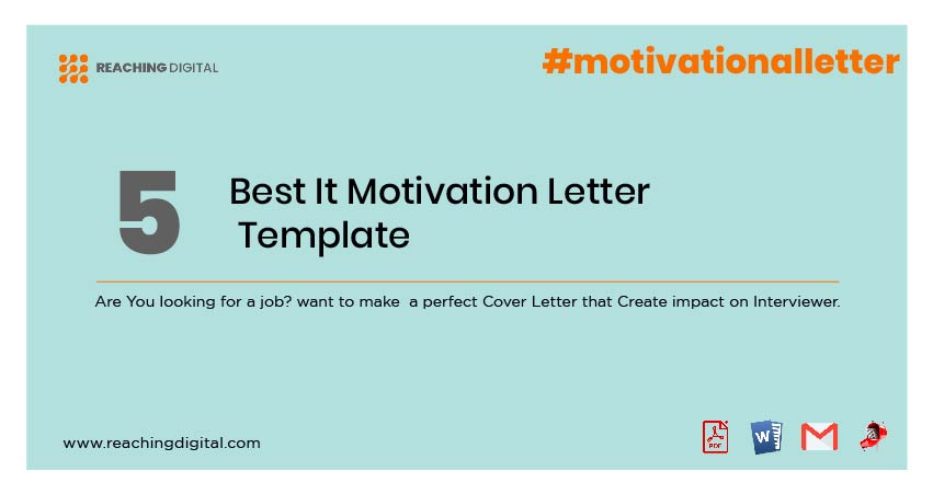Motivation Letter For IT Job