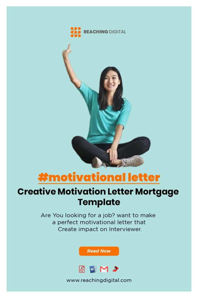Motivation Letter For Mortgage Example