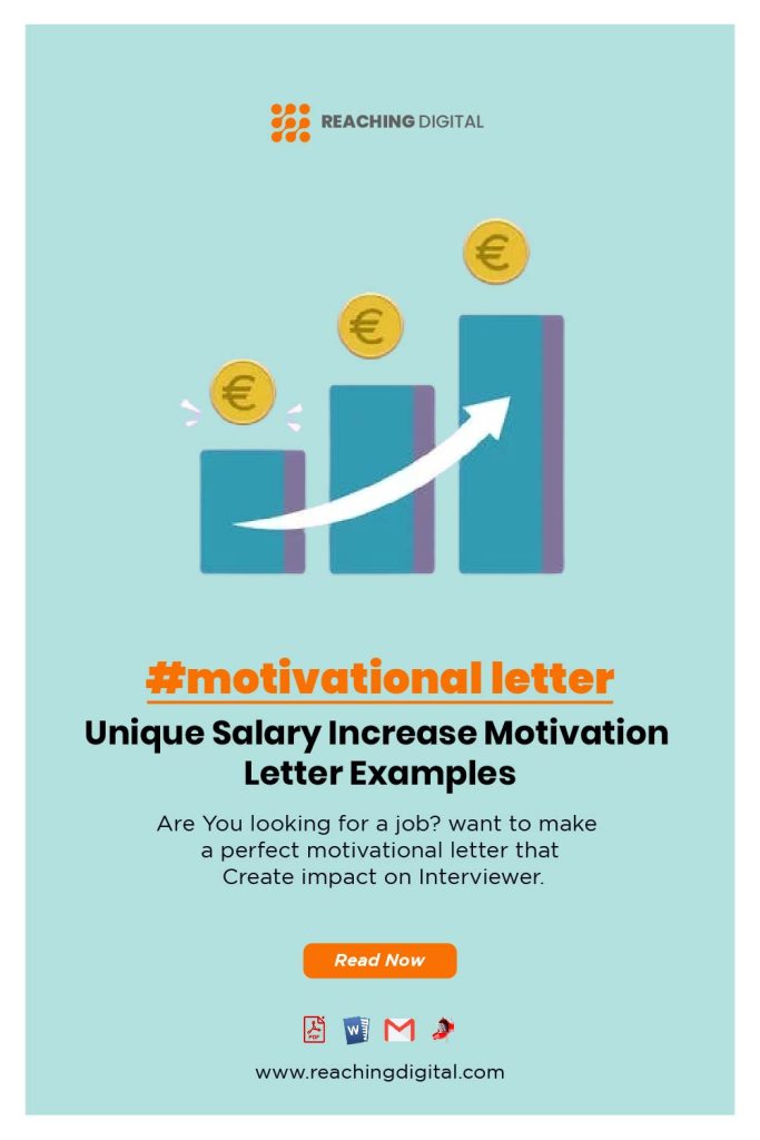 Motivation Letter For Salary Increase Template