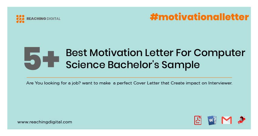 Sample Motivation Letter For Computer Science Bachelor's