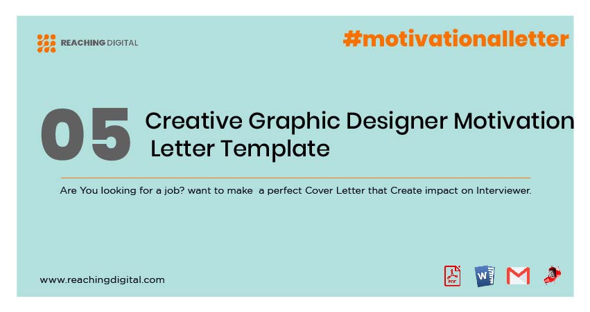 Short Graphic Designer Motivation Letter