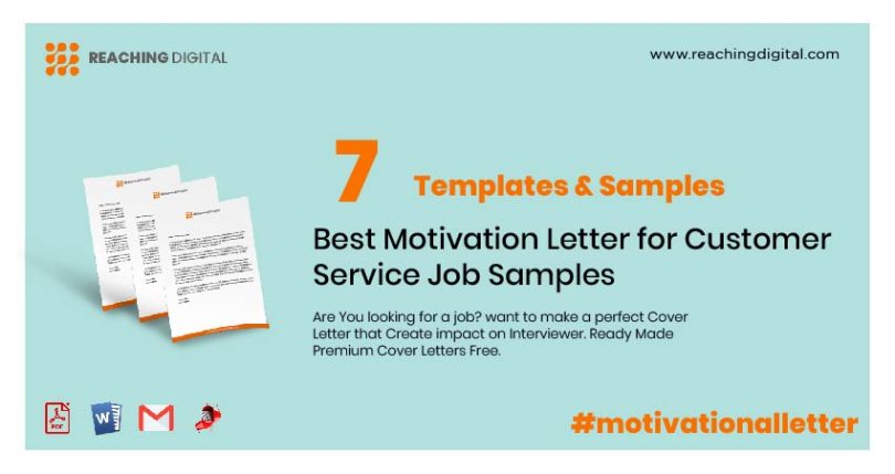 Motivation Letter for Customer Service Job
