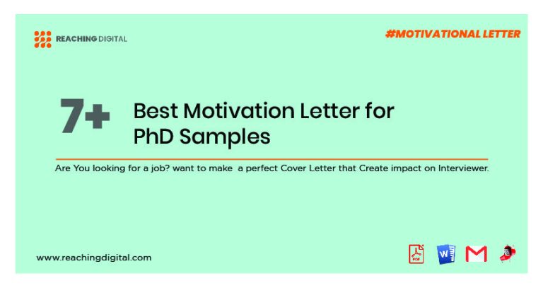 motivation letter for phd in machine learning