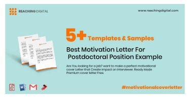 Motivation Letter for Postdoctoral Research