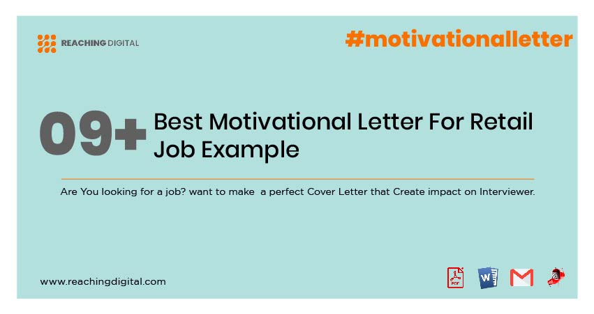 Motivation Letter for Sales Assistant