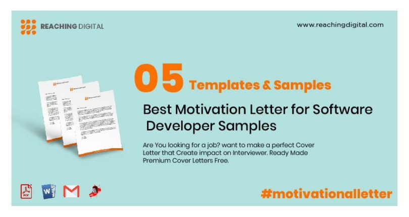 Motivation Letter for Software Developer