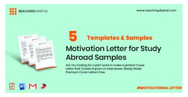 Motivation Letter for Study Abroad