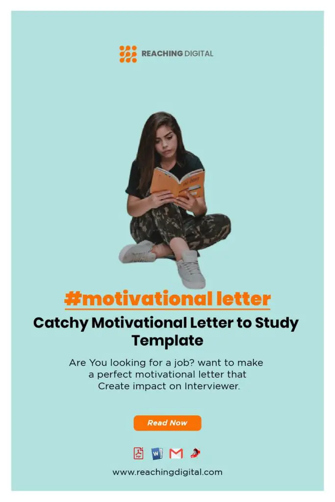 Motivation letter for master