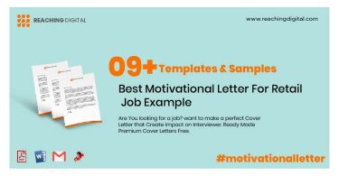 Motivational Letter For Retail Job