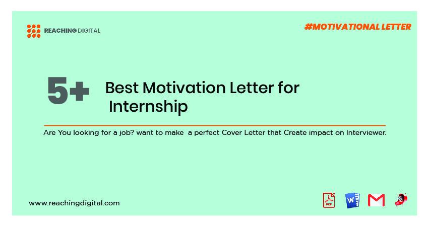 Motivational Letter for Internship with no Experience