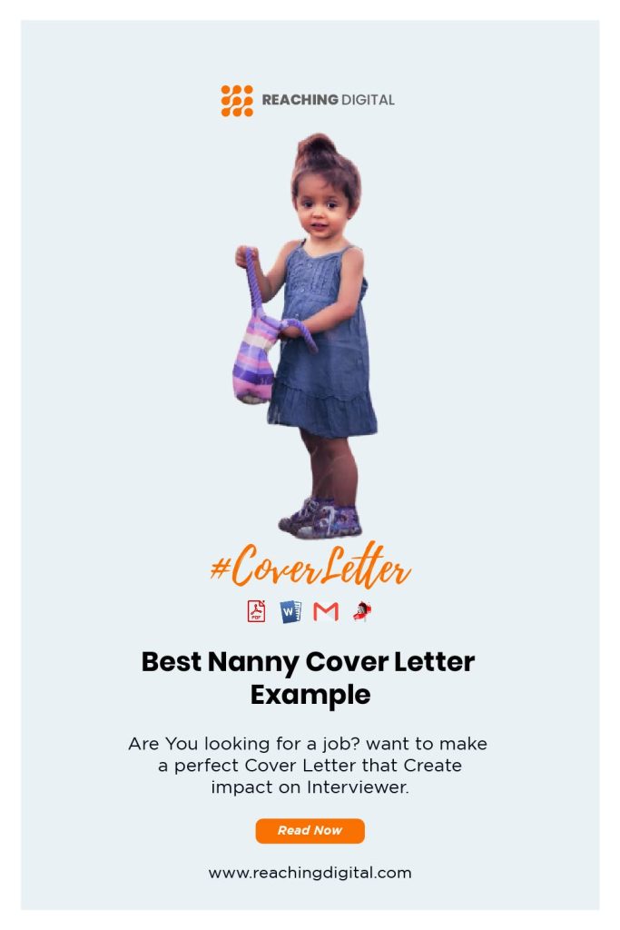 Nanny Cover Letter Example