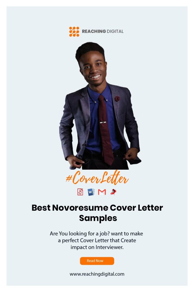 Novoresume Cover Letter Sample