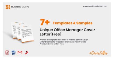 Office Manager Cover Letter