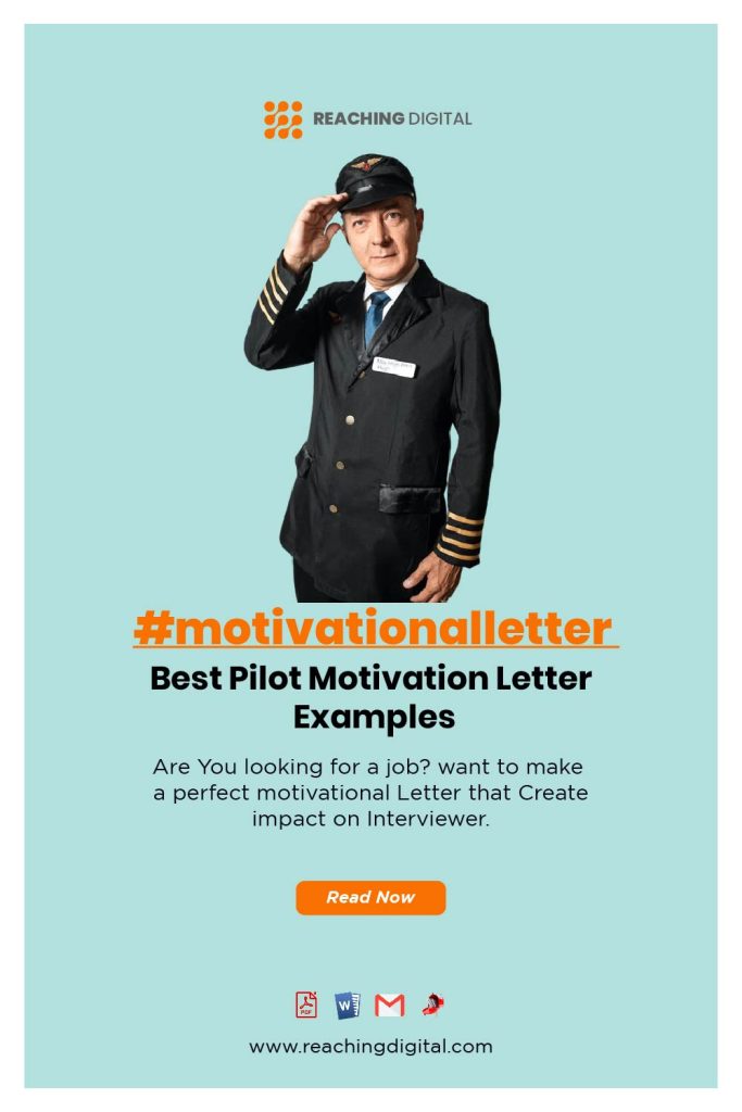 Pilot Motivation Letter with No Experience