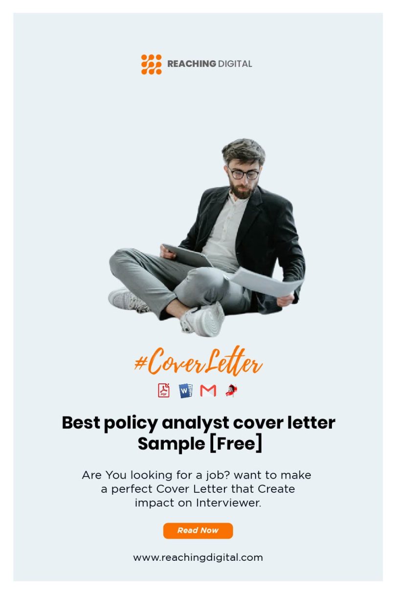 cover letter policy analyst