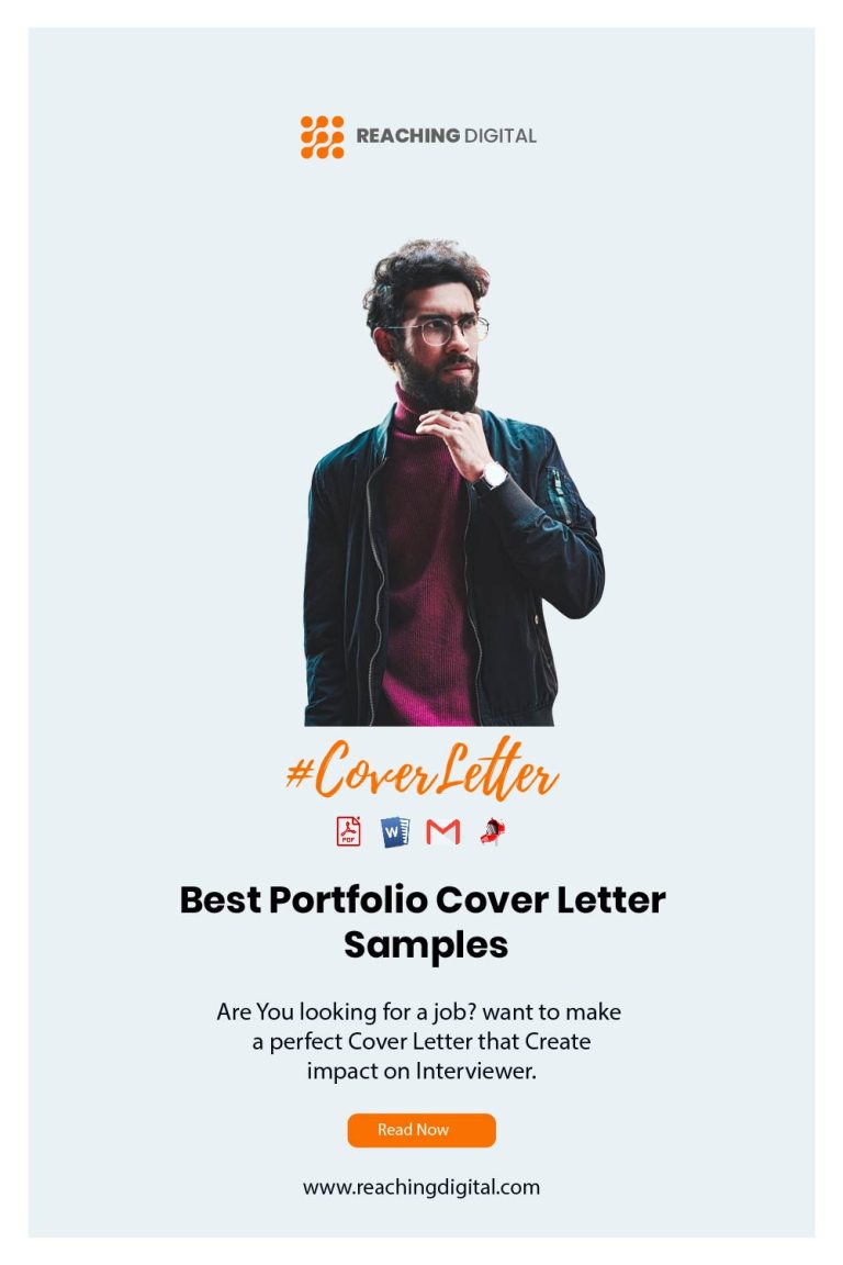 cover letter portfolio online