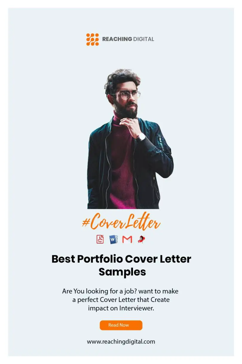 your career portfolio cover letter should be oriented toward