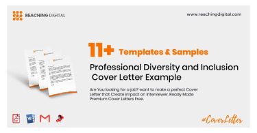 Professional Diversity and Inclusion Cover Letter Example