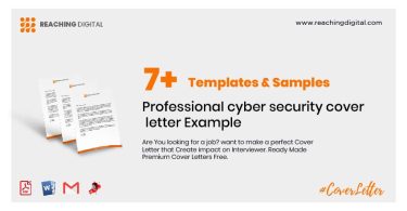 Professional cyber security cover letter Example
