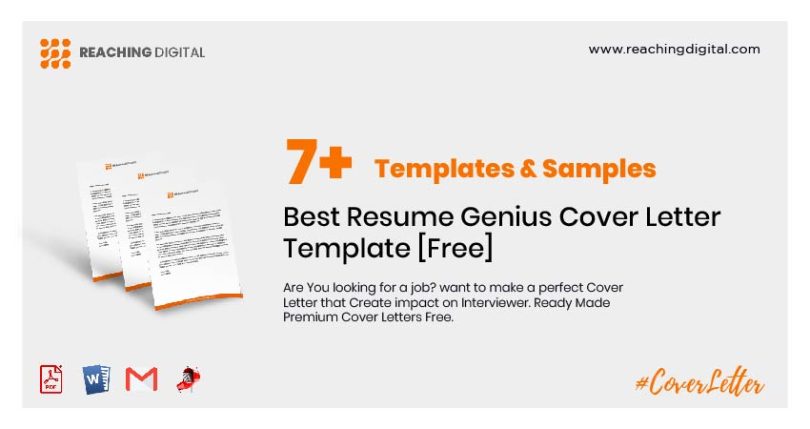 Resume Genius Cover Letter