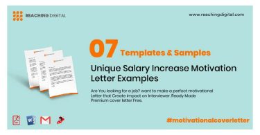 Salary Increase Motivation Letter