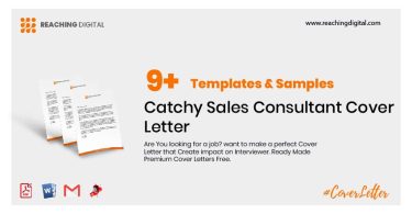Sales Consultant Cover Letter