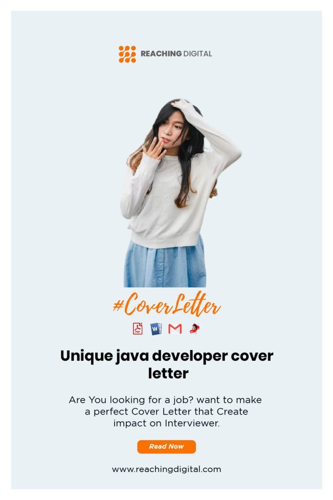 Short Cover Letter For Java Developer