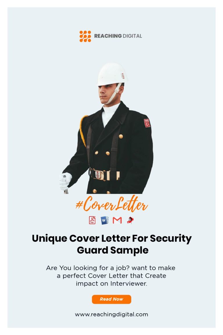 Examples Of Application Letter For Security Guard