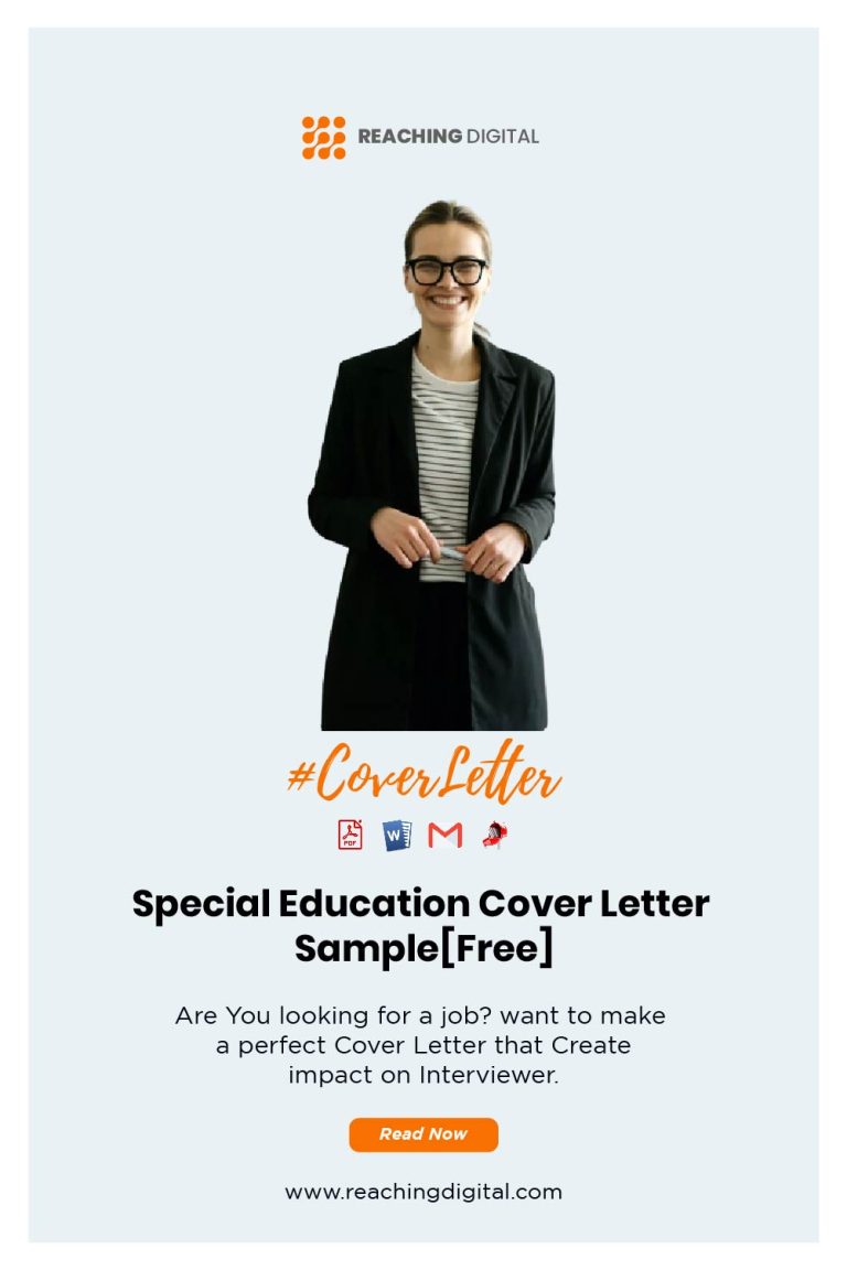 7 Special Education Cover Letter Sample Free   Special Education Cover Letter Examples 768x1152 