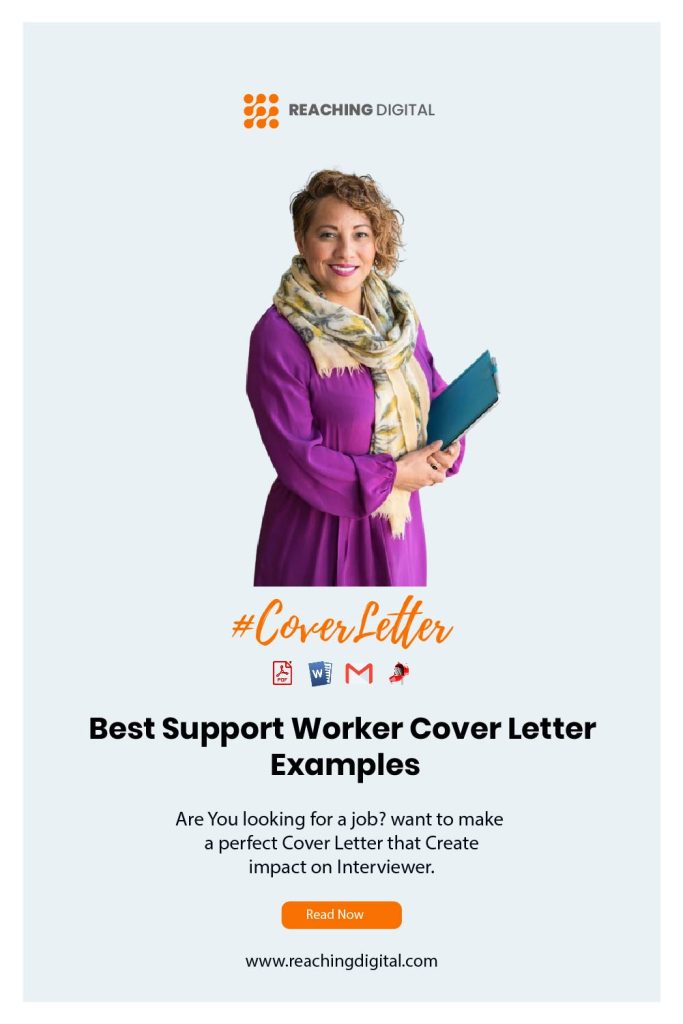 Support Worker Cover Letter Example