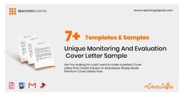 Unique Monitoring And Evaluation Cover Letter Sample