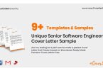 Unique Senior Software Engineer Cover Letter Sample