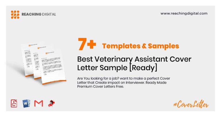 cover letter veterinary assistant