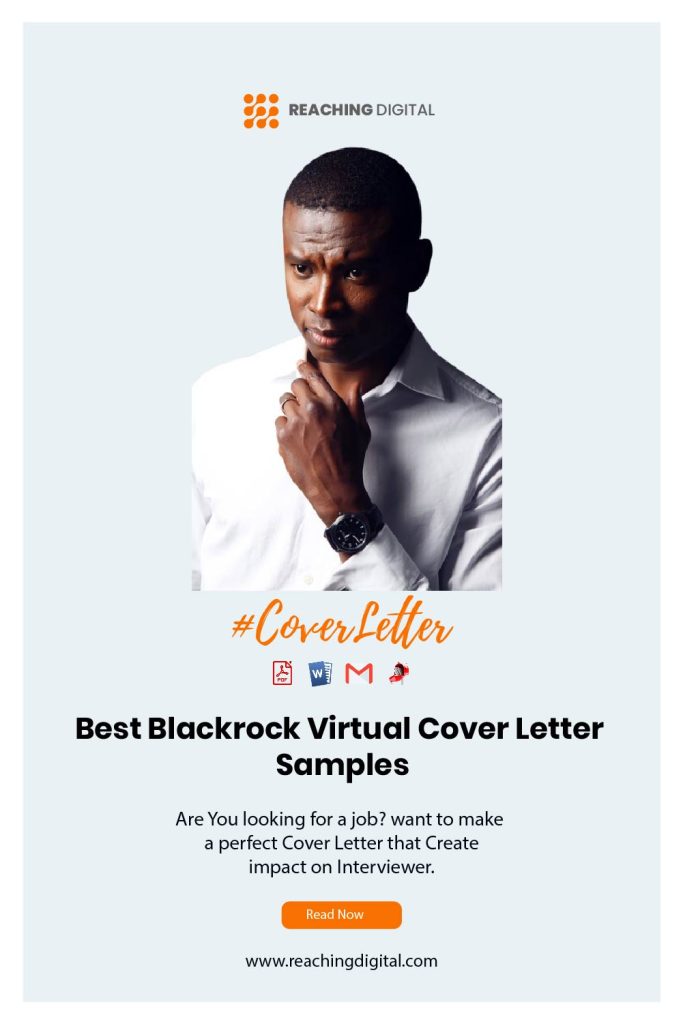 Virtual Cover Letter Blackrock