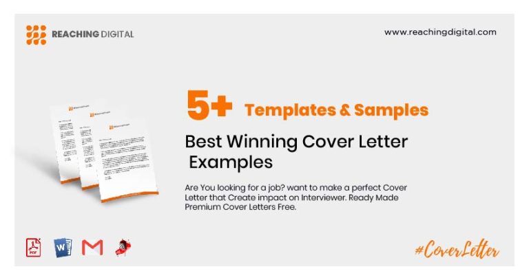 5+ Best Winning Cover Letter Examples – Reaching Digital