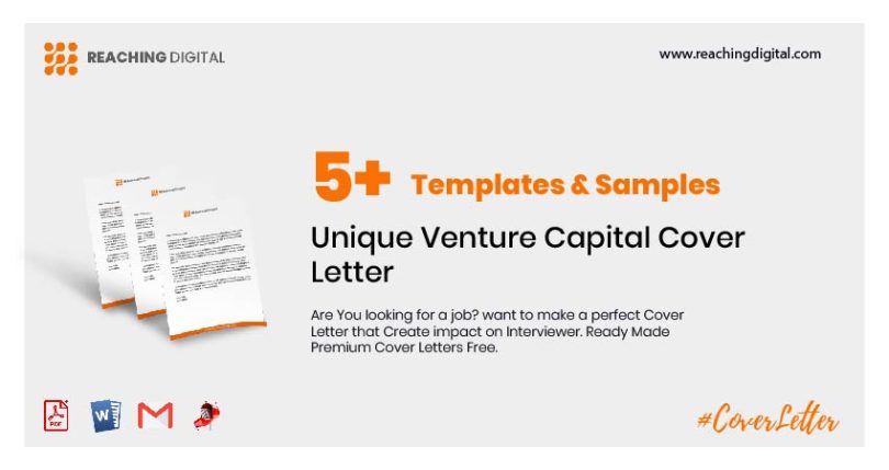 a Venture Capital Cover Letter